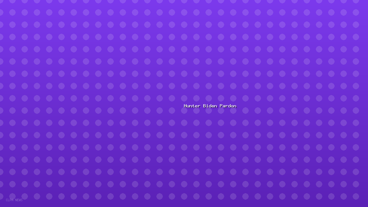 Biden Pardons Son Hunter: Presidential Powers Used for Family Benefit